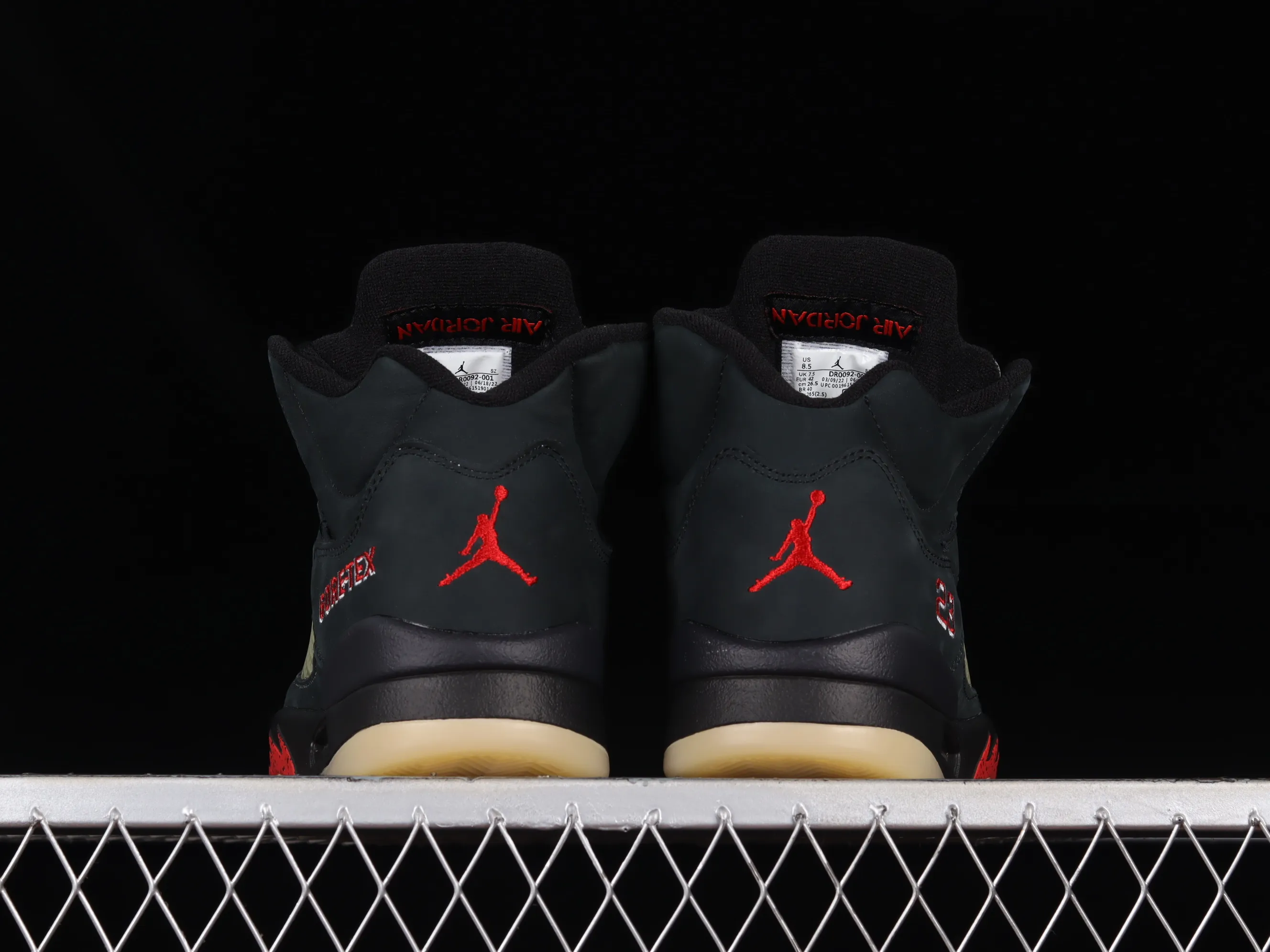All categories Air Jordan Jordan series basketball shoes Air Jordan 5 Air Jordan 5 "Off-Noir"​ AJ5 Joe 5 waterproof black DR0092-001